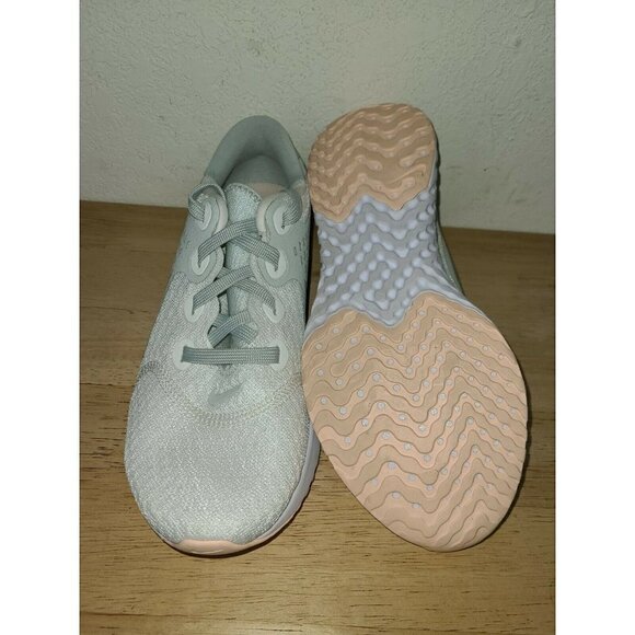 Nike Legend React Summit White Grey Mint Green Women's Running AA1626-101 Size 7 - Picture 4 of 5